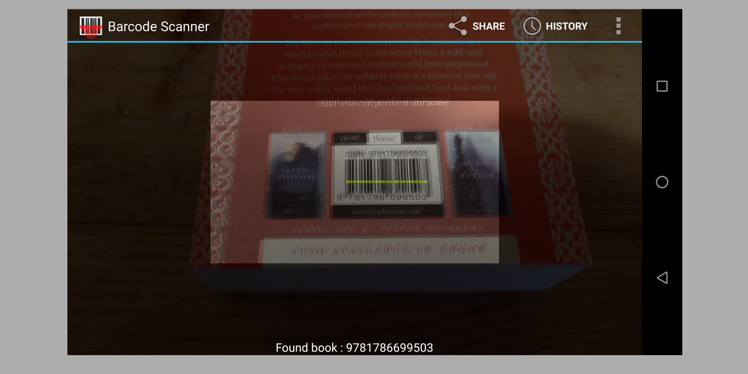 Skannaa nimike. Memento Database